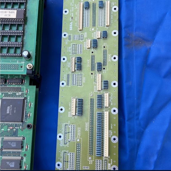 Sega Virtua Fighter 2 Model 2A Arcade Video Game 3 Stack Pcb Board - Picture 7 of 8